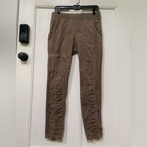 XCVI Brown Cargo Pants.